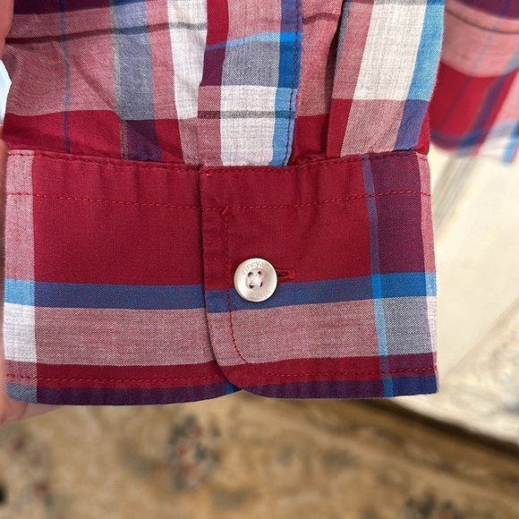 Boys Vineyard Vines by Shep & Ian Slim Fit Murray Shirt 100% Cotton Size Large - Picture 6 of 13